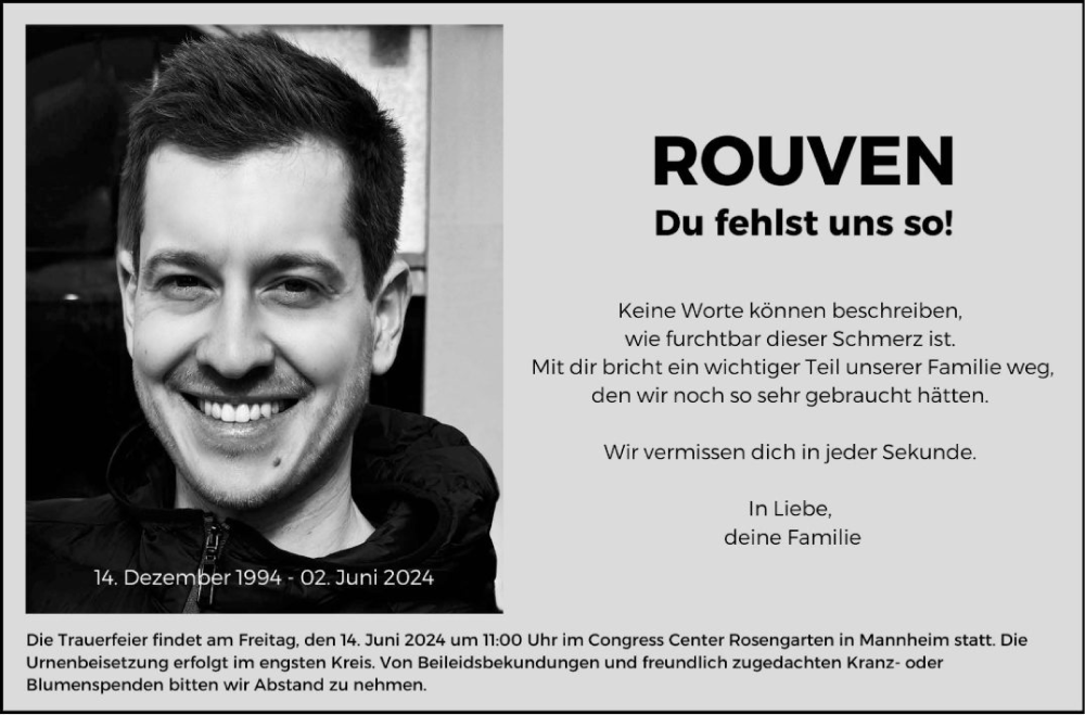 Traueranzeige 1